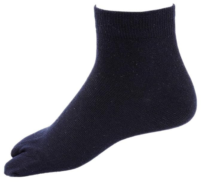 Global Laurent Women's Cotton Thumb Toe Socks Random Colours(Multicoloured Coloured_Free Size)